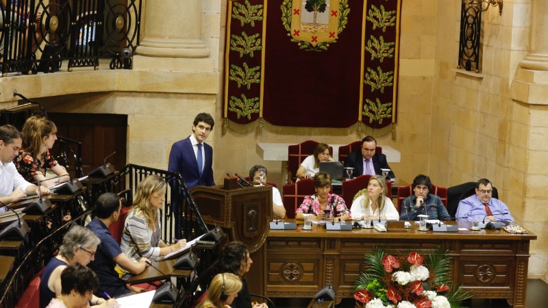 2019.06.27 Pleno elección diputado general de Bizkaia