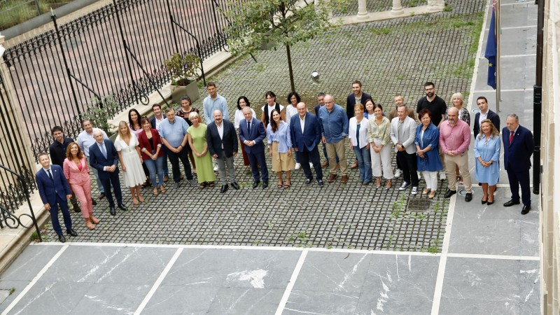 Reunión del grupo parlamentario de EAJ-PNV de cara al inicio del curso político