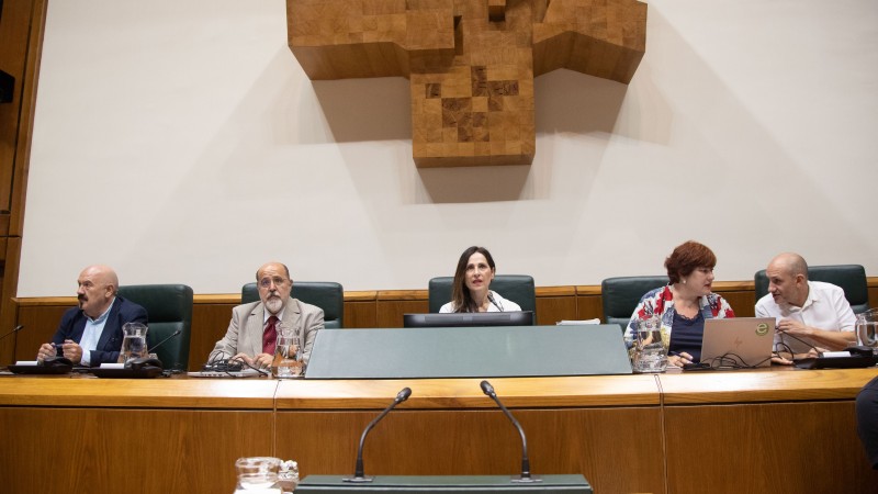 Pleno Ordinario en el Parlamento Vasco (28-09-2023)