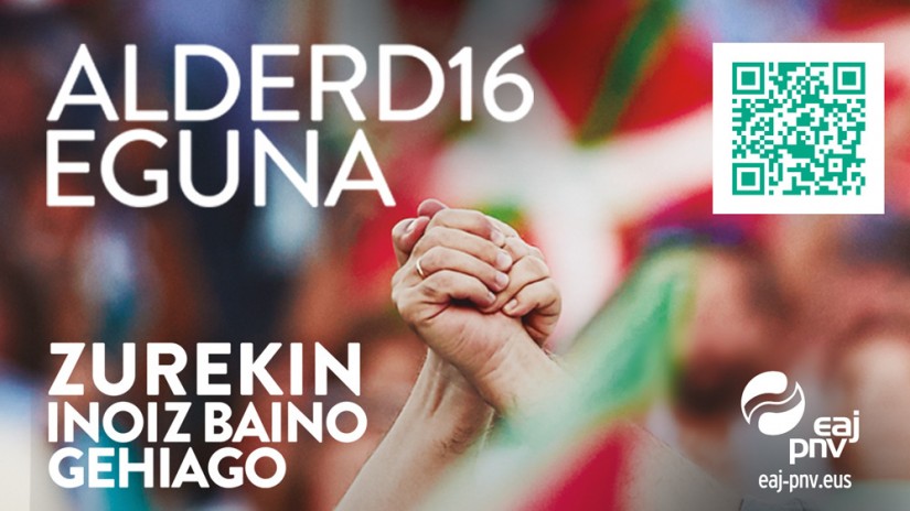 EAJ-PNV celebrará este domingo el Alderdi Eguna en las campas de Foronda