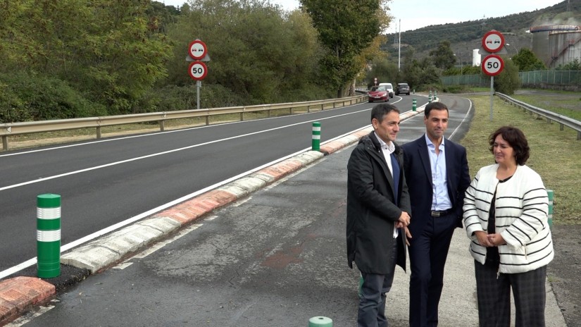 La diputación finaliza las actuaciones para reducir el impacto del tráfico pesado en el casco urbano de Las Carreras