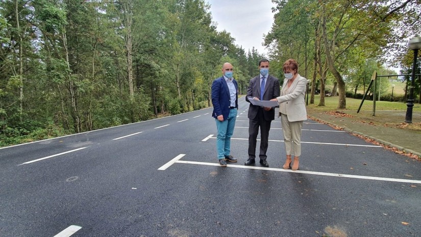 La Diputación finaliza los trabajos de mejora integral de la carretera BI-3621 entre Gordexola y Zalla