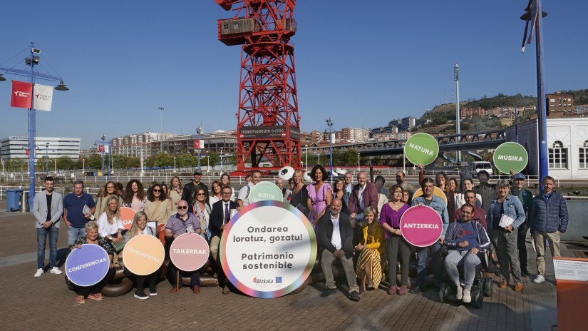 Las XXII Jornadas Europeas del Patrimonio en Bizkaia abordarán el Patrimonio Sostenible a través de 140 propuestas culturales