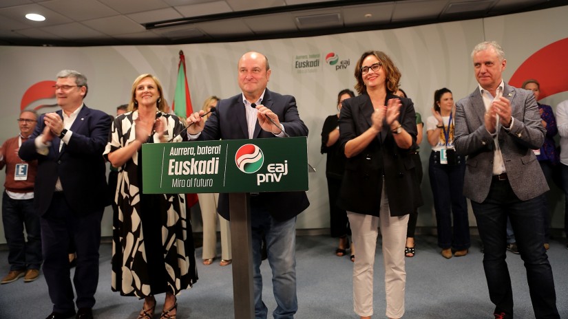 EAJ-PNV gana en Bilbao, en Donostia y en las Juntas Generales de Bizkaia y Araba y será determinante en Nafarroa