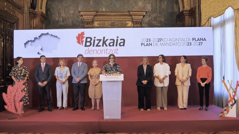 Etxanobe apuesta por reforzar la pujanza de la economía de Bizkaia para garantizar los servicios y el bienestar de la ciudadanía