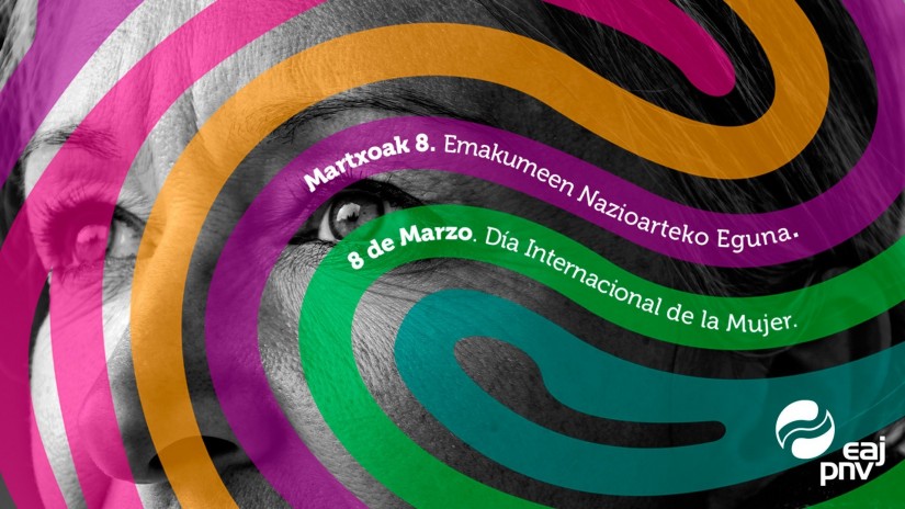 Declaración del Euzkadi Buru Batzar con motivo del 8 de Marzo, Día Internacional de las Mujeres.