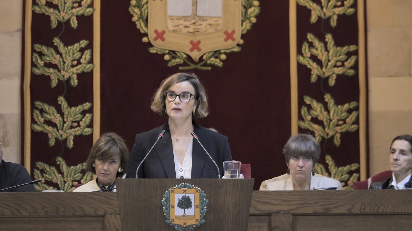 Elixabete Etxanobe: “El 98% de las actuaciones establecidas en el Plan de legislatura Bizkaia Denontzat están ya en marcha”