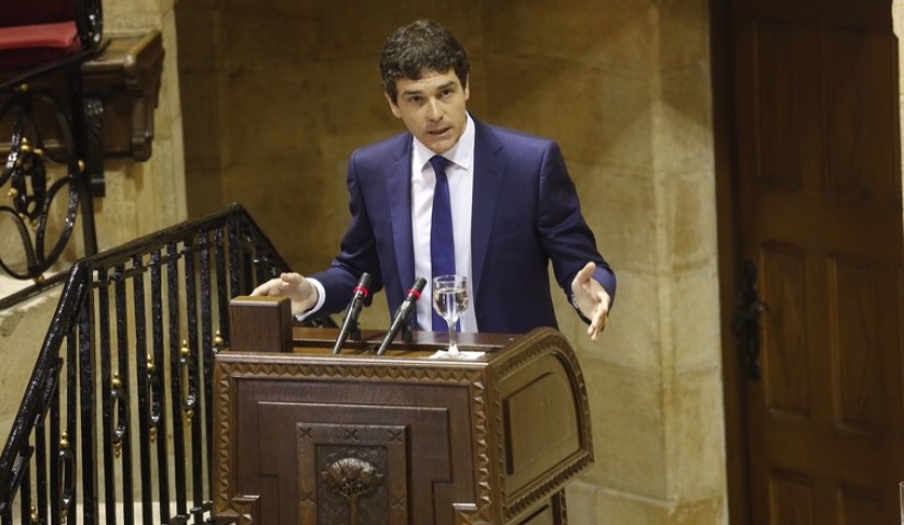 Sesión investidura diputado general de Bizkaia
