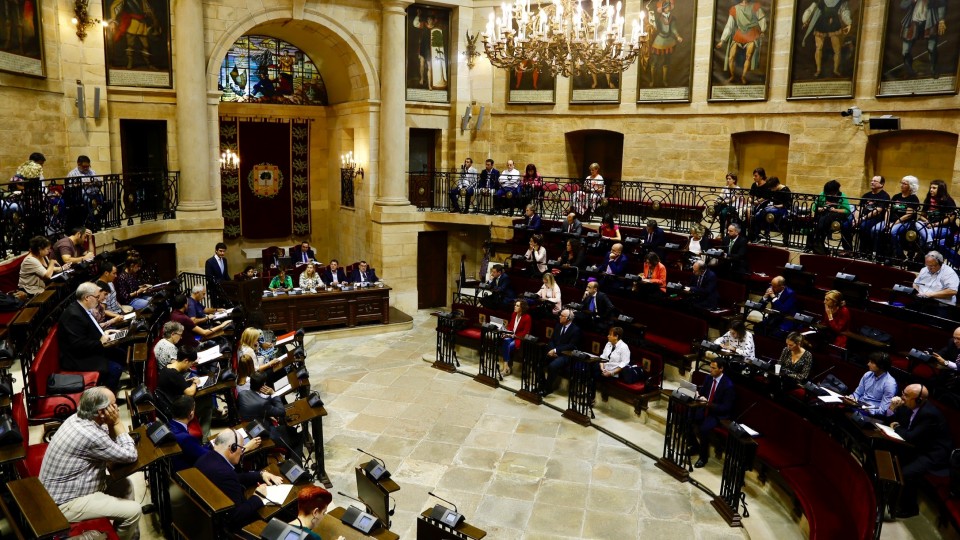 Pleno política general del Territorio histórico de Bizkaia 2018