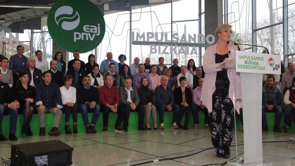 Presentación candidaturas de Bizkaia