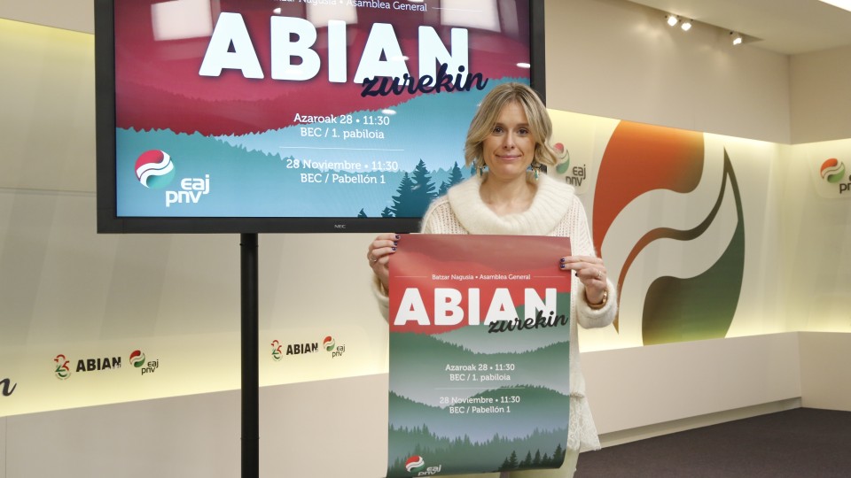 Mireia Zarate - Presentación de la VIII Asamblea General de EAJ-PNV