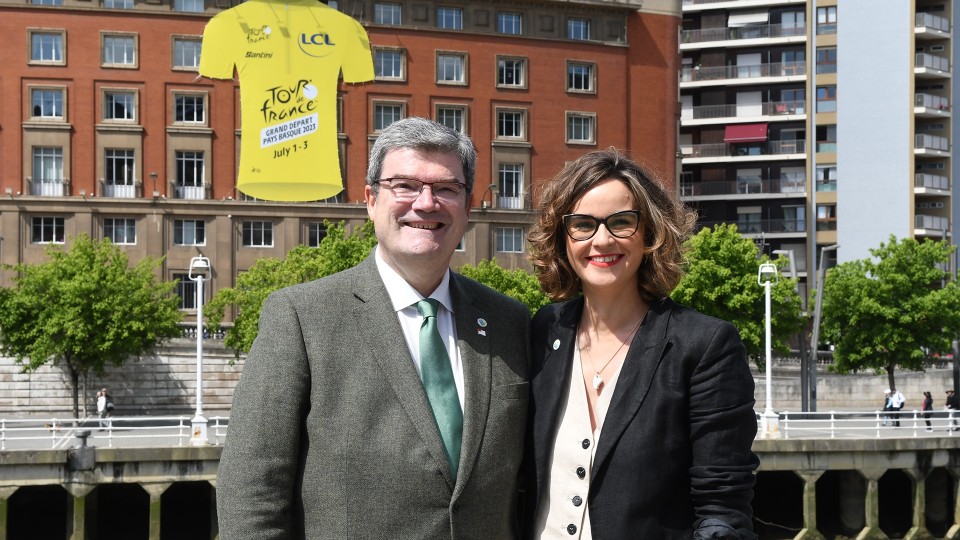 Bilbao-Bizkaia activa Juan Maria Aburto, Elixabete Etxanobe