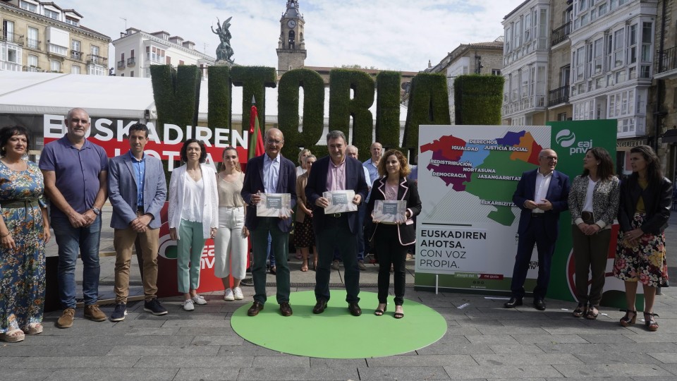 Aitor Esteban - Presentación del programa electoral