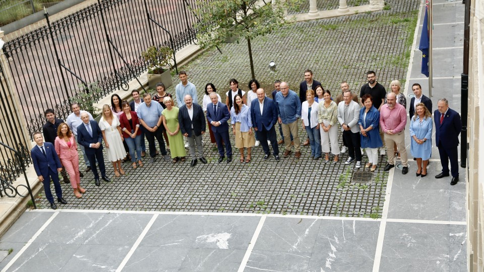 Reunión del grupo parlamentario de EAJ-PNV de cara al inicio del curso político 