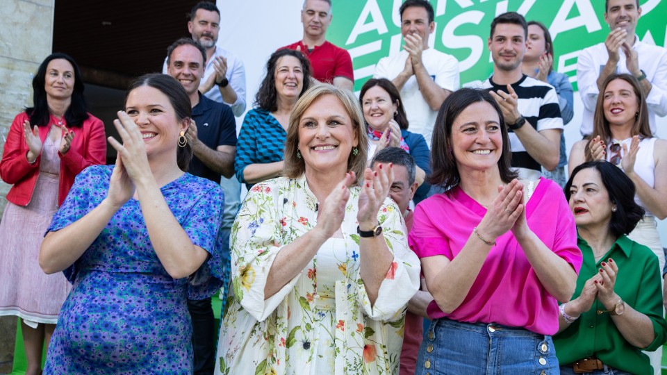 21-A Mitin Durango. Maitane Ipiñazar, Itxaso Atutxa, Mireia Elkoroiribe
