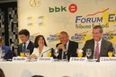 Forum Nueva Economía. Bilbao. Ramiro González, Unai Rementeria, Markel Olano