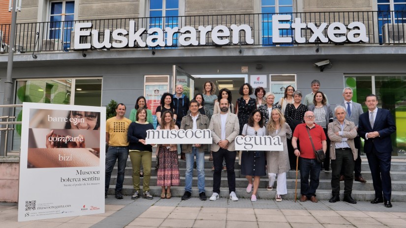 Diputación celebra el Día Internacional de los Museos con los museos de Bizkaia invitando a la ciudadanía a ‘sentir su poder‘